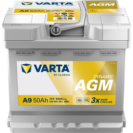 Batteria auto Varta A9 12V 50Ah 540A · Málaga