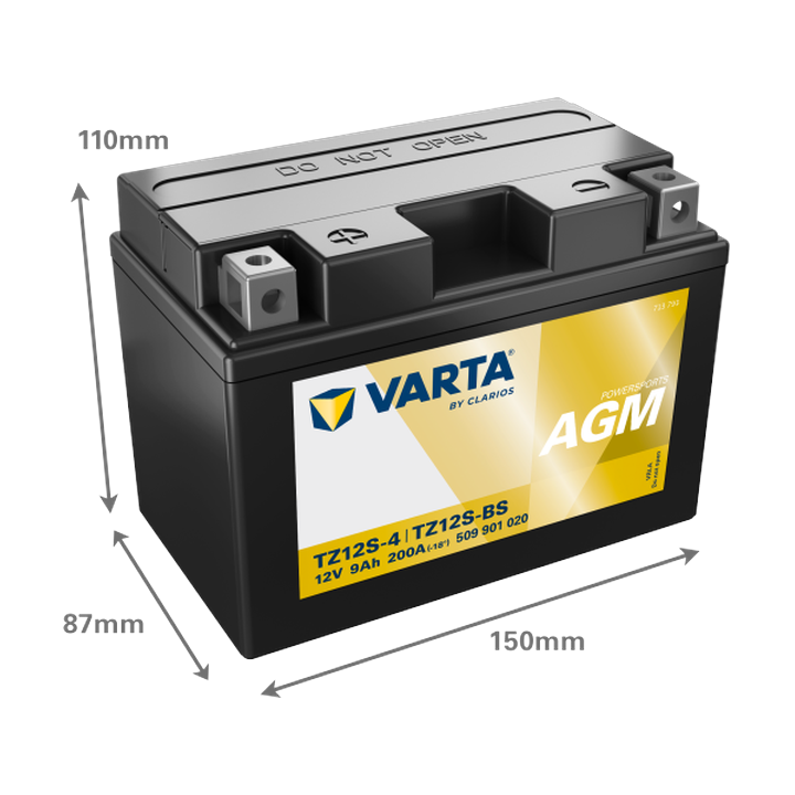 Batteria moto Varta 509901020 12V 9Ah 200A · Málaga
