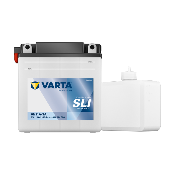 Batteria moto Varta 011014008 6V 11Ah 80A · Málaga
