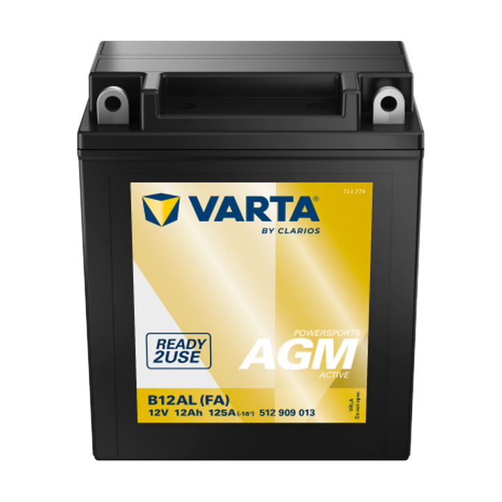 Batería de moto Varta 512909013 12V 12Ah 125A · Málaga