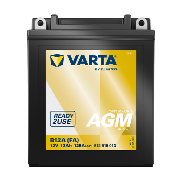 Motorradbatterie Varta 512919013 12V 12Ah 125A · Málaga