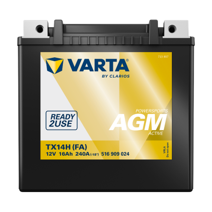 Motorcycle battery Varta 516909024 12V 16Ah 240A · Málaga