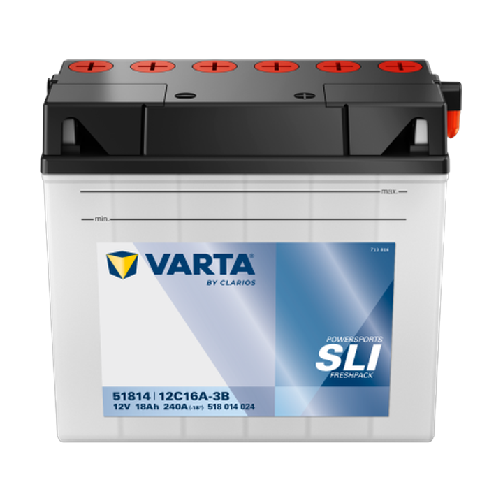 Batería de moto Varta 518014024 12V 18Ah 240A · Málaga