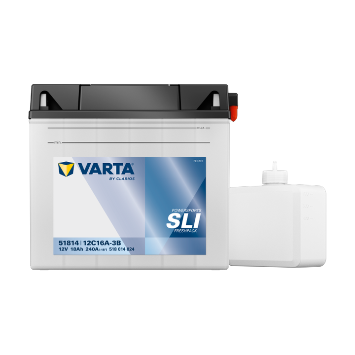 Motorcycle battery Varta 518014024 12V 18Ah 240A · Málaga