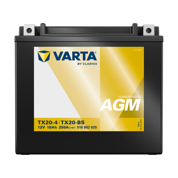 Bateria de mota Varta 518902025 12V 18Ah 250A · Málaga