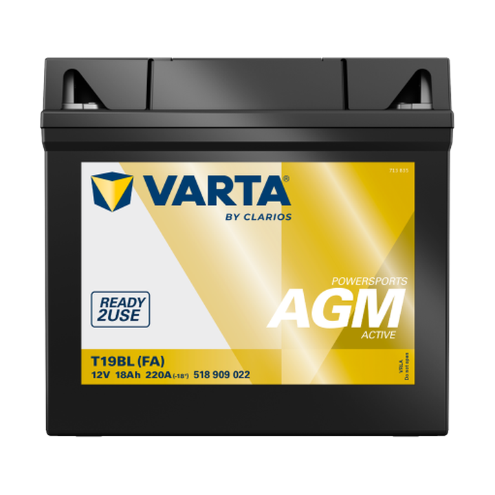 Batteria moto Varta 518909022 12V 18Ah 220A · Málaga