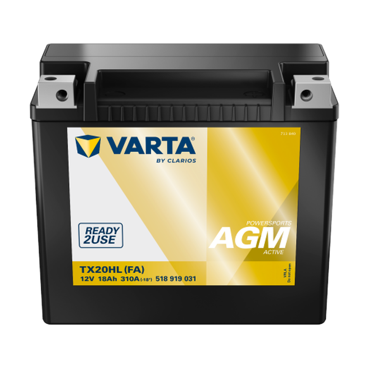 Motorcycle battery Varta 518919031 12V 18Ah 310A · Málaga