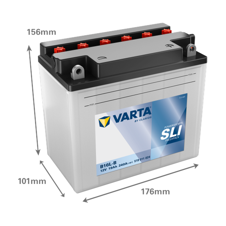 Bateria de mota Varta 519011024 12V 19Ah 240A · Málaga