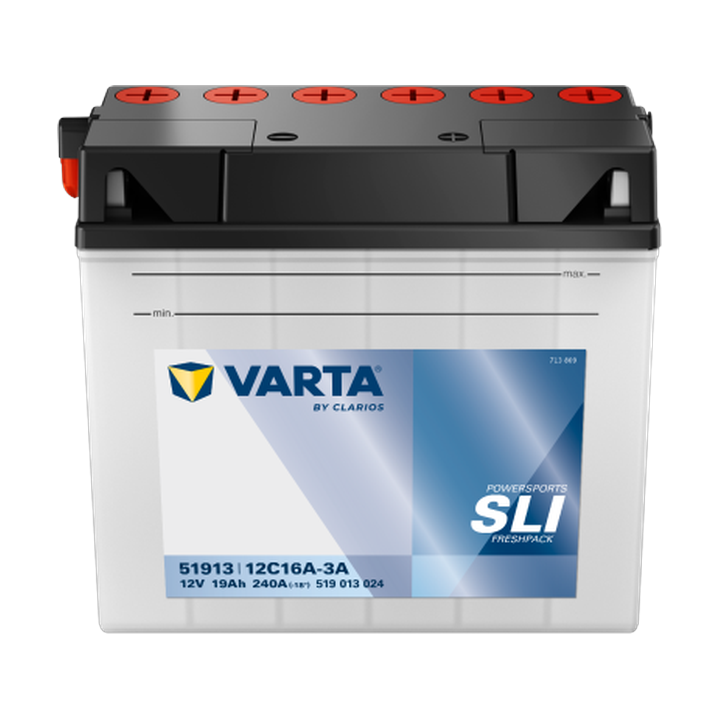 Motorradbatterie Varta 519013024 12V 19Ah 240A · Málaga