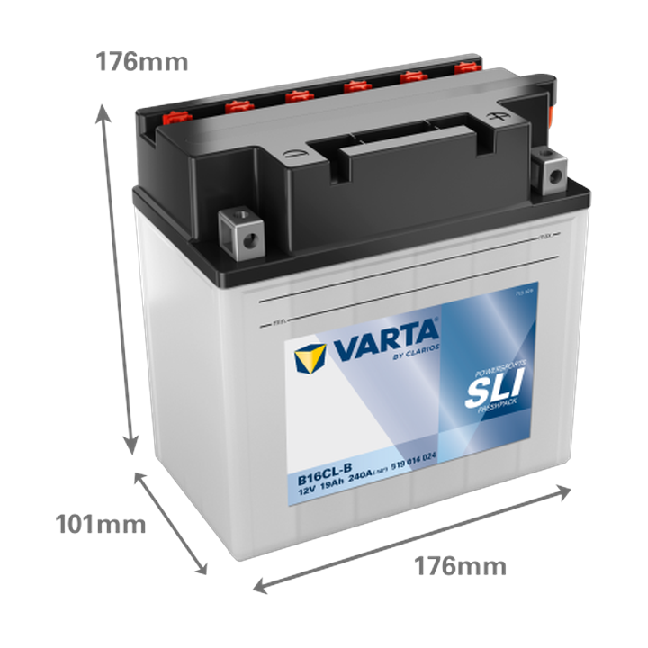 Batería de moto Varta 519014024 12V 19Ah 240A · Málaga