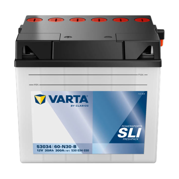 Motorcycle battery Varta 530034030 12V 30Ah 300A · Málaga