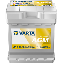 Batteria auto Varta A10 12V 40Ah 420A · Málaga