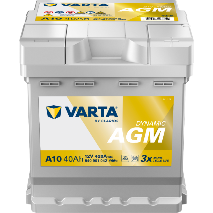 Batterie voiture Varta A10 12V 40Ah 420A · Málaga