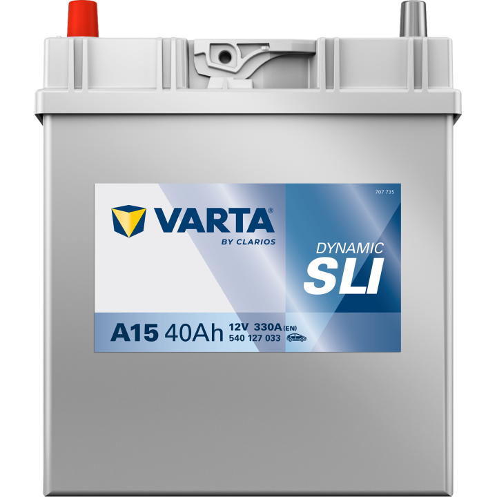 Batteria auto Varta A15 12V 40Ah 330A · Málaga