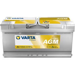 Batteria auto Varta A4 12V 105Ah 950A · Málaga