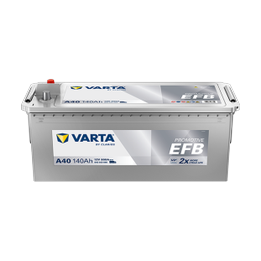 Bateria de camião Varta A40 12V 140Ah 800A · Málaga