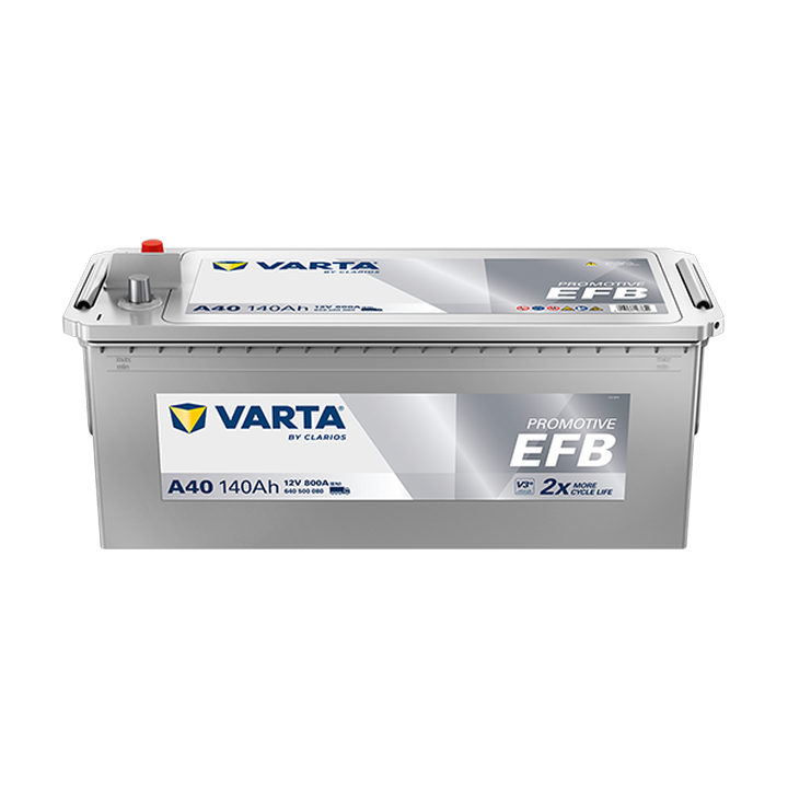 Bateria de camião Varta A40 12V 140Ah 800A · Málaga