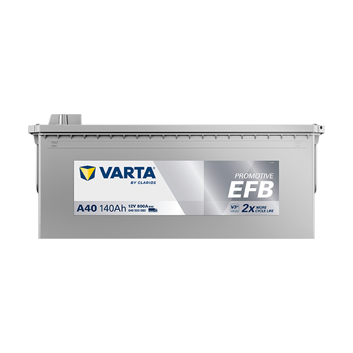 Truck battery Varta A40 12V 140Ah 800A · Málaga