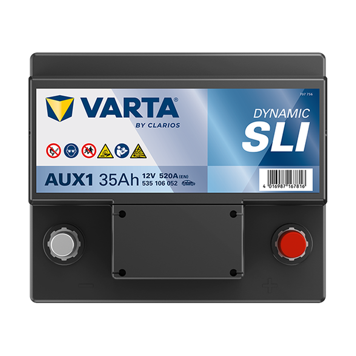 Batería de coche Varta AUX1 12V 35Ah 520A — 4