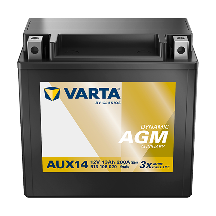 Batería de coche Varta AUX14 12V 13Ah 200A