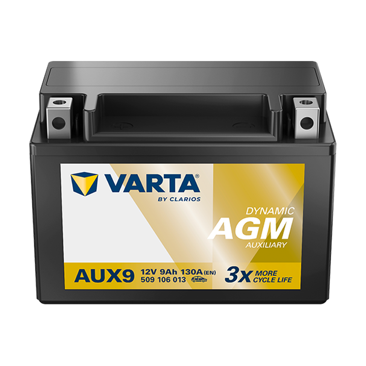 Batería de coche Varta AUX9 12V 9Ah 130A