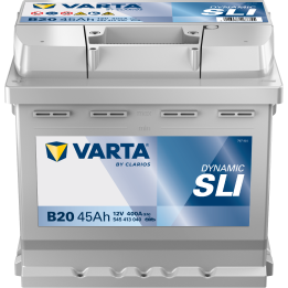 Batería de coche Varta B20 12V 45Ah 400A · Málaga