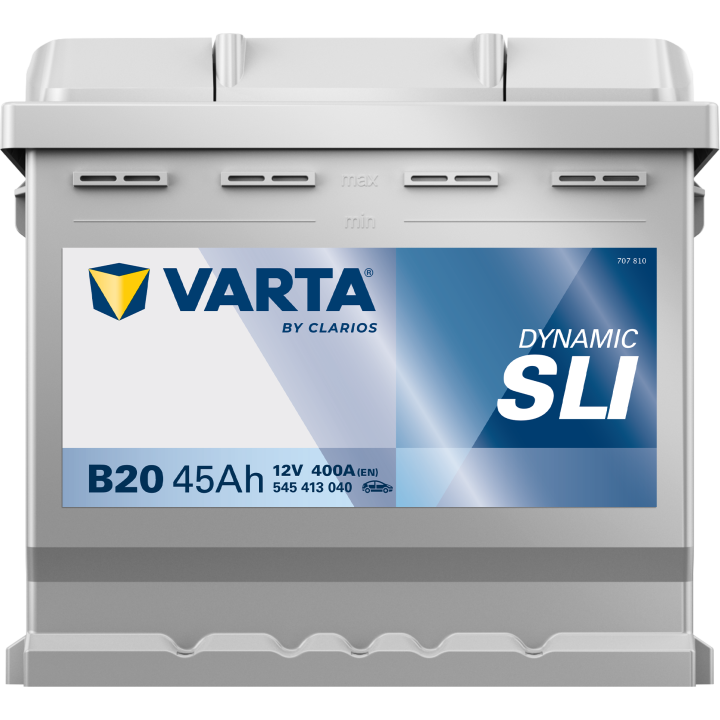 Batteria auto Varta B20 12V 45Ah 400A · Málaga