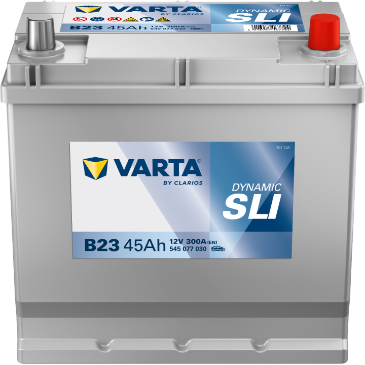 Batteria auto Varta B23 12V 45Ah 300A · Málaga