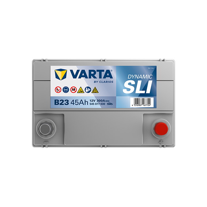 Batteria auto Varta B23 12V 45Ah 300A · Málaga