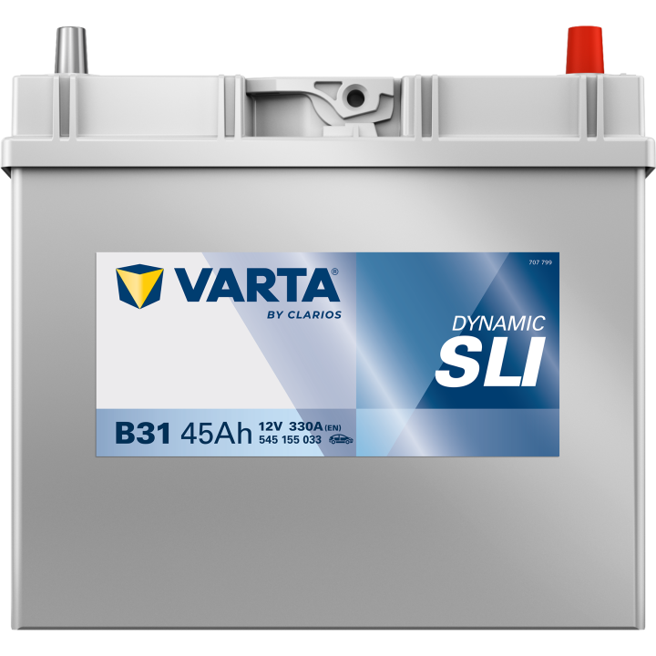 Bateria de carro Varta B31 12V 45Ah 330A · Málaga