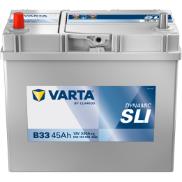 Car battery Varta B33 12V 45Ah 330A · Málaga