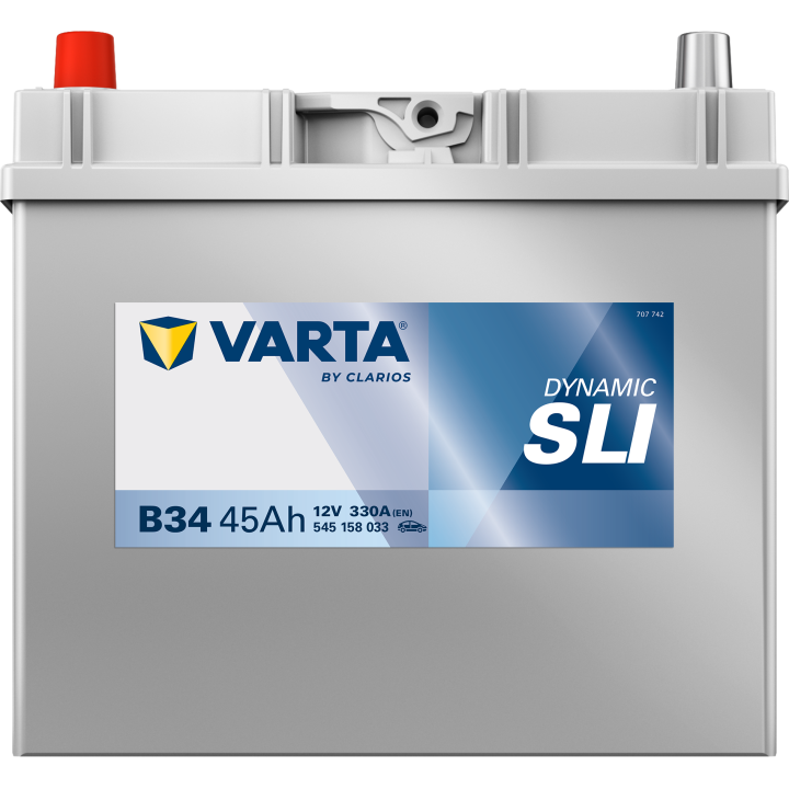 Bateria de carro Varta B34 12V 45Ah 330A · Málaga