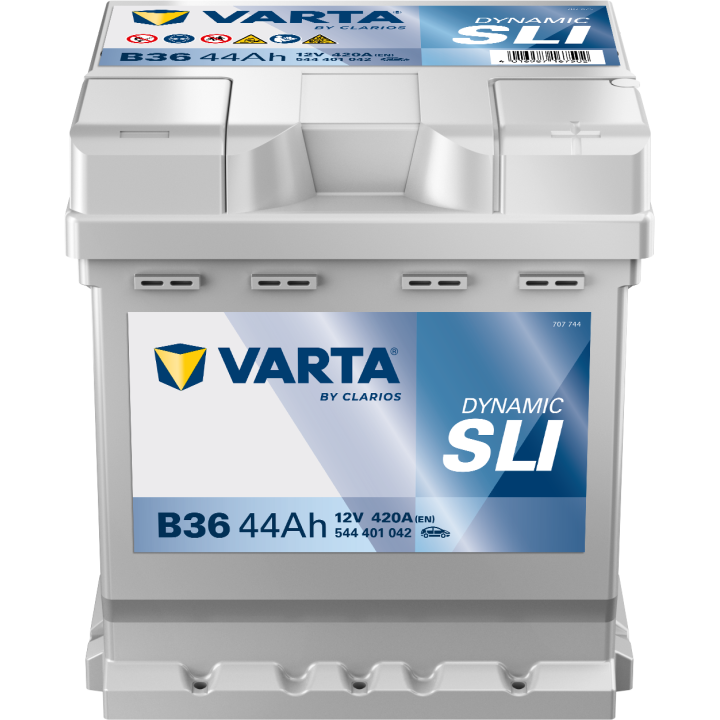 Car battery Varta B36 12V 44Ah 420A · Málaga