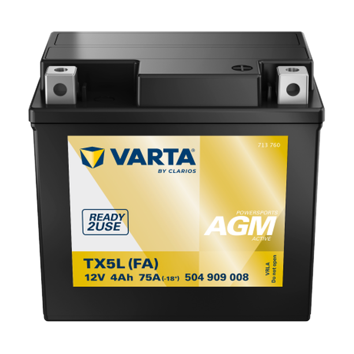 Batteria moto Varta 504909008 12V 4Ah 75A · Málaga