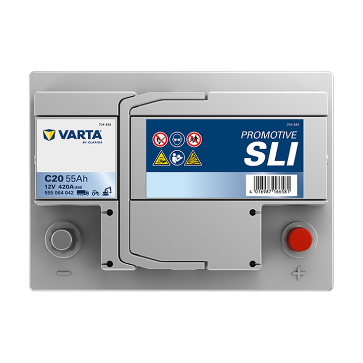 Bateria de camião Varta C20 12V 55Ah 420A · Málaga