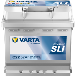 Autobatterie Varta C22 12V 52Ah 470A · Málaga