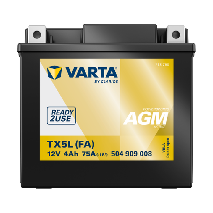 Bateria de mota Varta 504909008 12V 4Ah 75A · Málaga