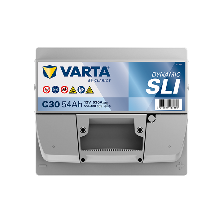 Batería de coche Varta C30 12V 54Ah 530A · Málaga