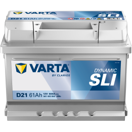 Batteria auto Varta D21 12V 61Ah 600A · Málaga