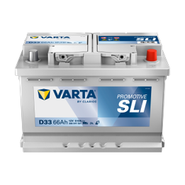 Bateria de camião Varta D33 12V 66Ah 510A · Málaga