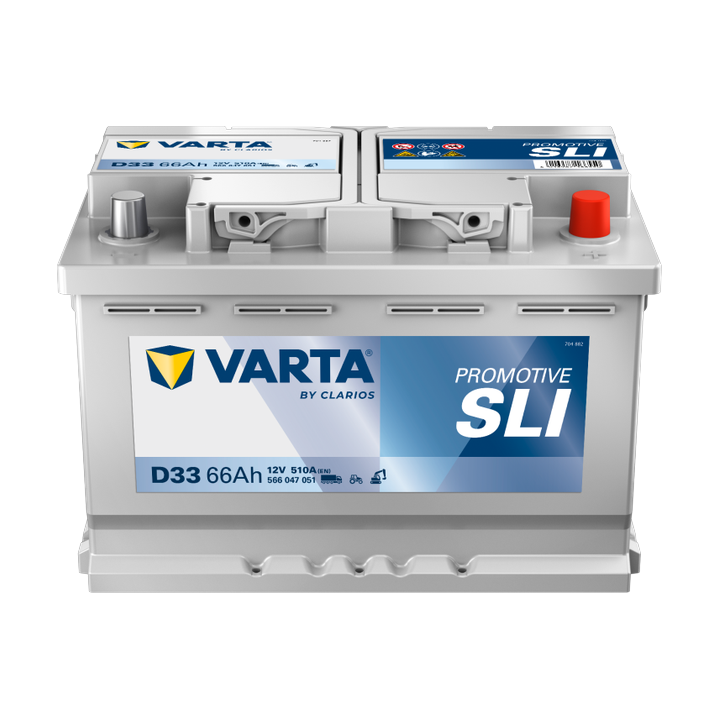 Bateria de camião Varta D33 12V 66Ah 510A · Málaga