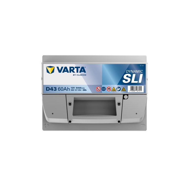 Bateria de carro Varta D43 12V 60Ah 540A · Málaga