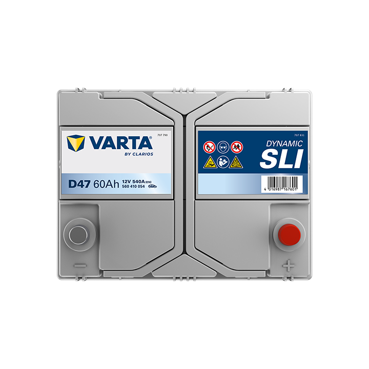 Batterie voiture Varta D47 12V 60Ah 540A · Málaga
