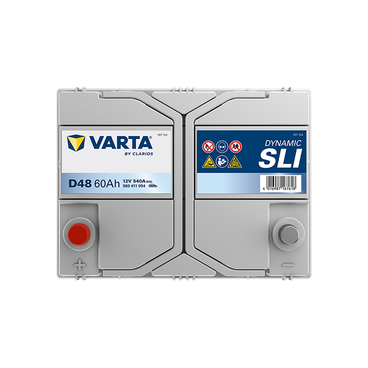 Autobatterie Varta D48 12V 60Ah 540A · Málaga