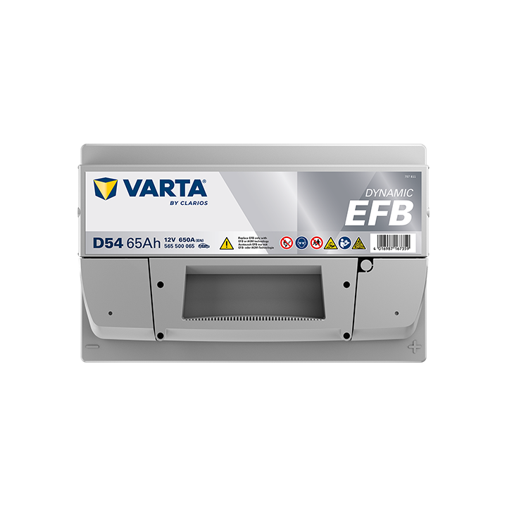 Batteria auto Varta D54 12V 65Ah 650A · Málaga