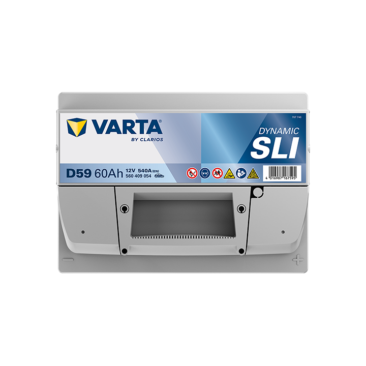 Bateria de carro Varta D59 12V 60Ah 540A · Málaga