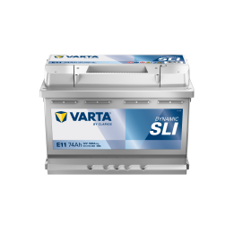 Car battery Varta E11 12V 74Ah 680A · Málaga
