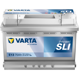 Bateria de carro Varta E13 12V 70Ah 640A · Málaga