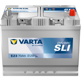 Batterie voiture Varta E23 12V 70Ah 630A · Málaga