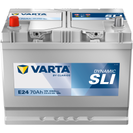 Bateria de carro Varta E24 12V 70Ah 630A · Málaga